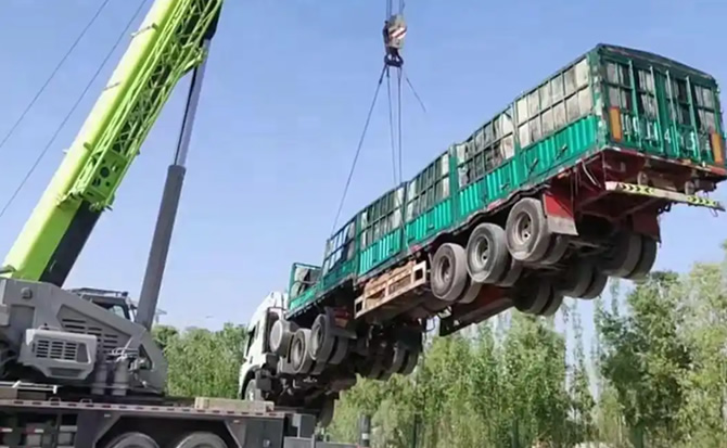 金平区道路脱困救援案例